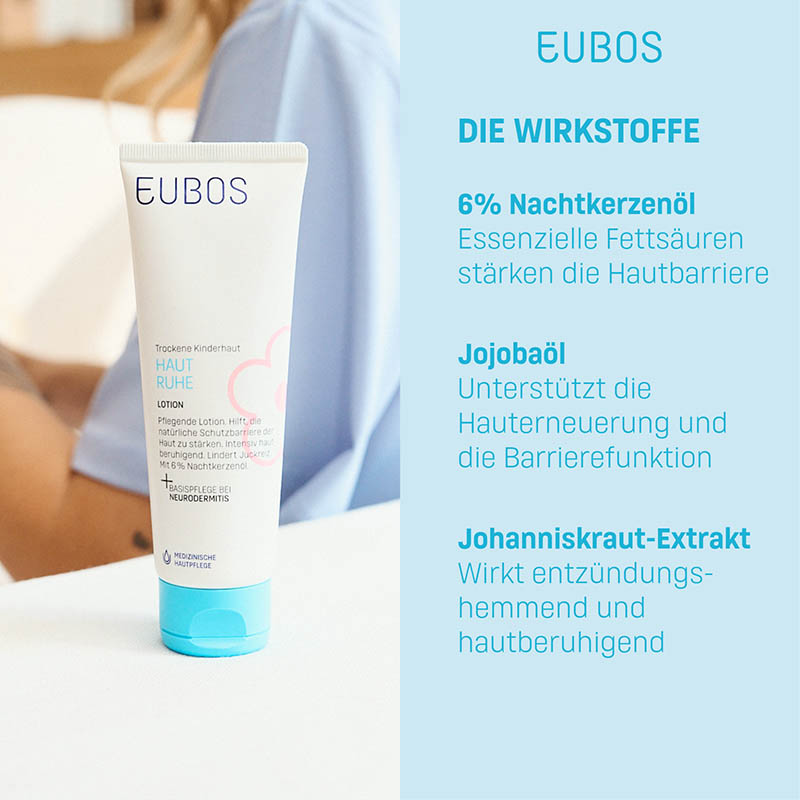 EUBOS Trockene Kinderhaut HAUT RUHE LOTION 125 ml Lotion
