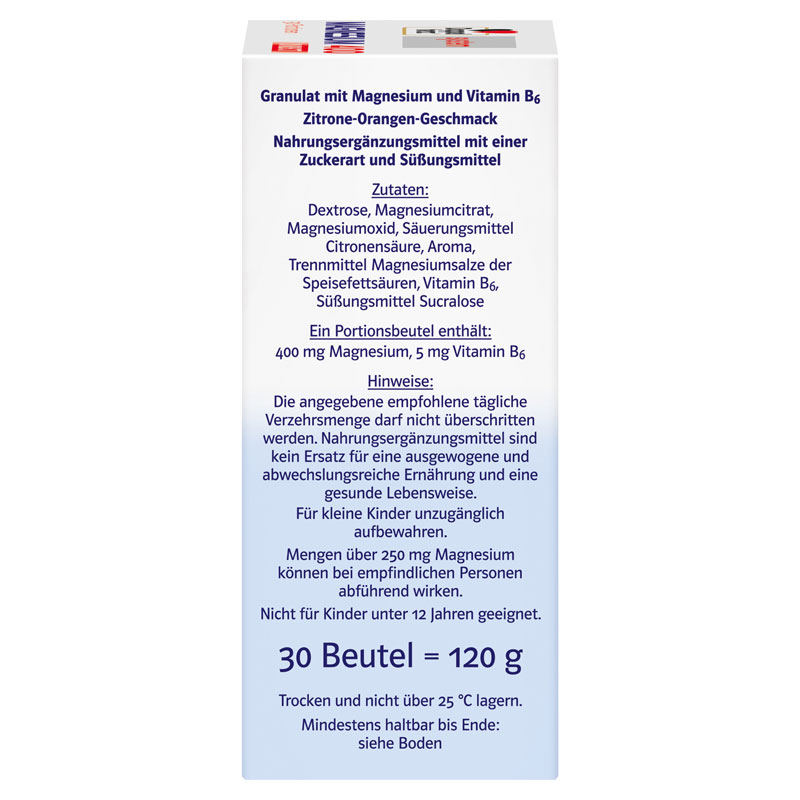 Doppelherz system MAGNESIUM 400 DIRECT 30 St Pellets