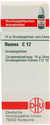 RUMEX C 12 Globuli 10 g Globuli