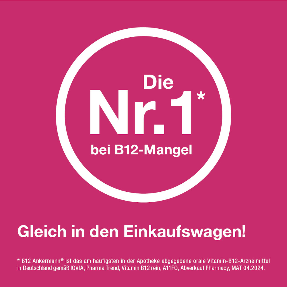 B12 Ankermann 100 St Überzogene Tabletten