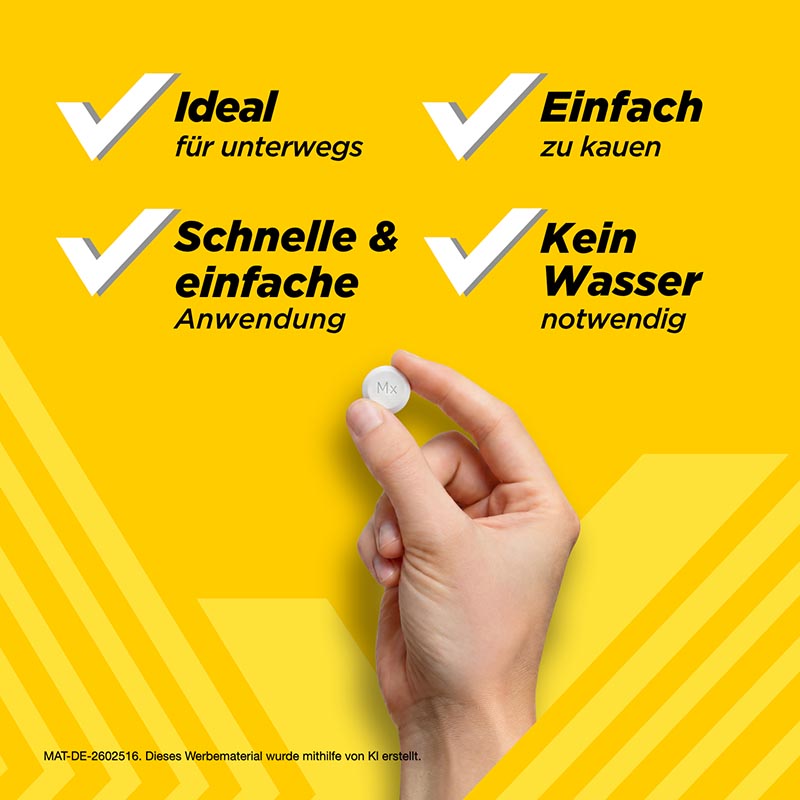 MAALOXAN Kautabletten bei Sodbrennen & Magenschmerzen 100 St Kautabletten
