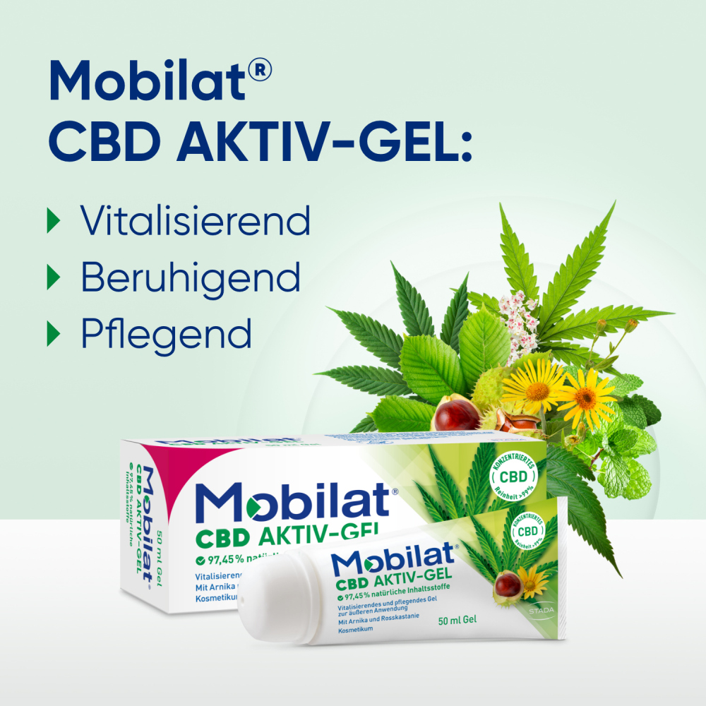 Mobilat CBD AKTIV-GEL 50 ml Gel