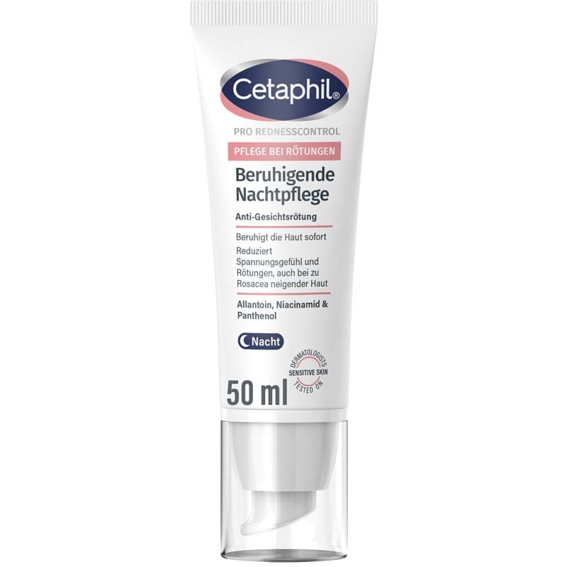 Cetaphil PRO REDNESS CONTROL Beruhigende Nachtpflege 50 ml Nachtcreme