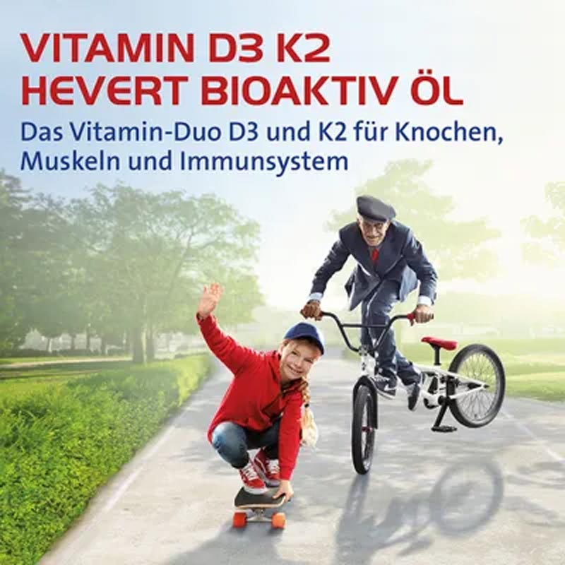VITAMIN D3 K2 HEVERT BIOAKTIV ÖL 20 ml Öl