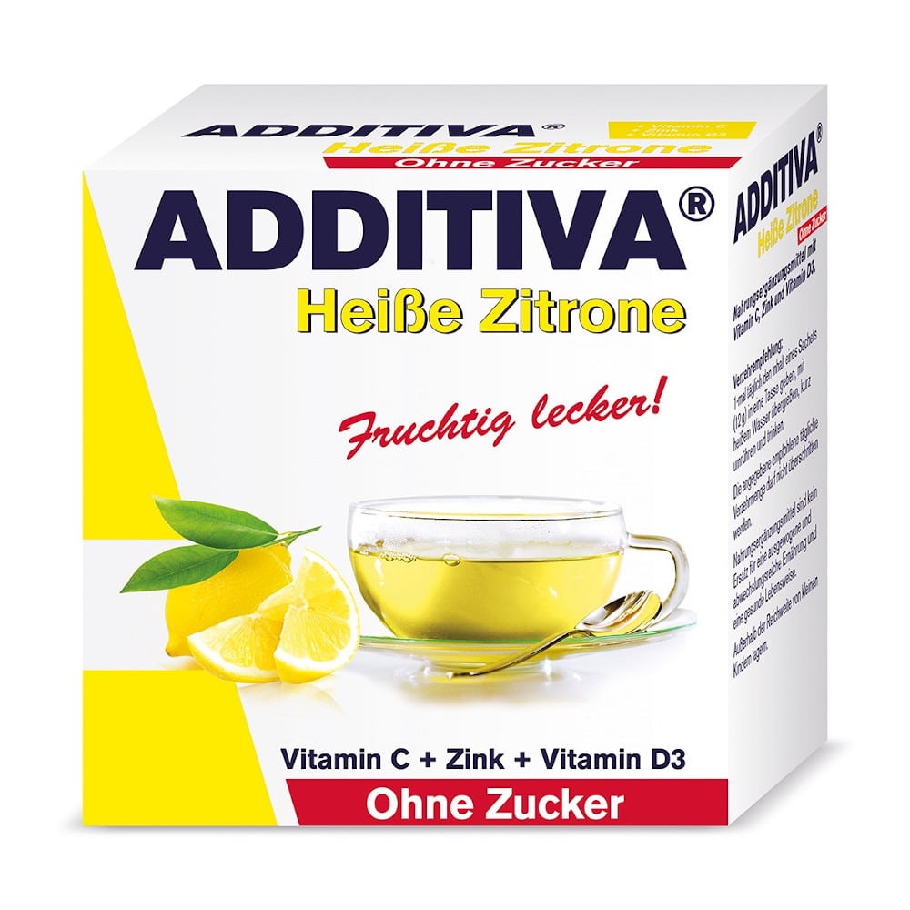 ADDITIVA Heiße Zitrone  100 g Pulver