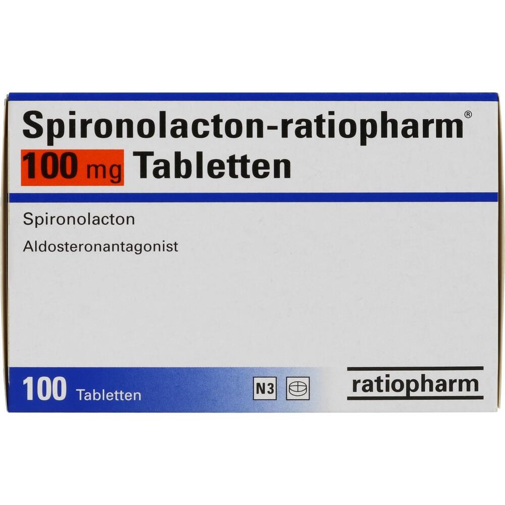 Spironolacton-ratiopharm 100mg 100 St Tabletten