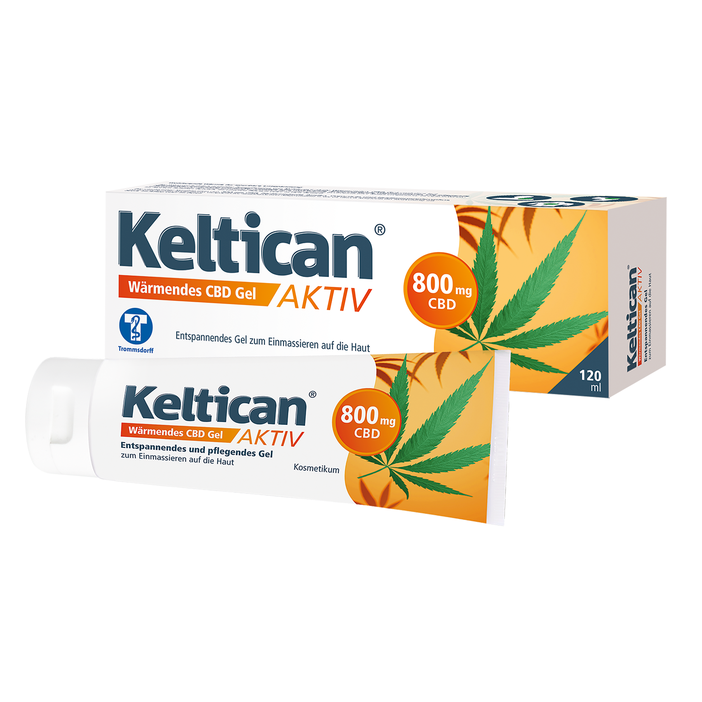 Keltican aktiv Wärmendes CBD Gel 120 ml Gel