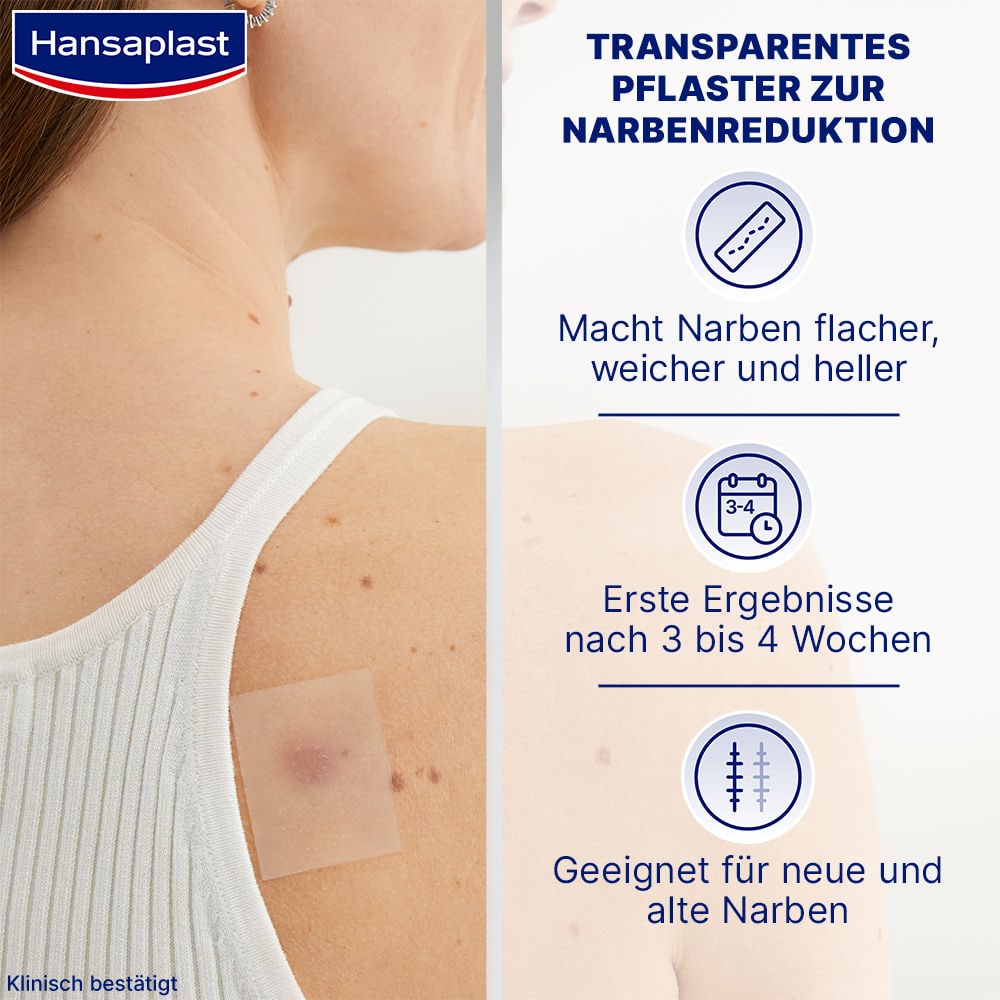 Hansaplast Narben Reduktion, 21 Pflaster 21 St Pflaster