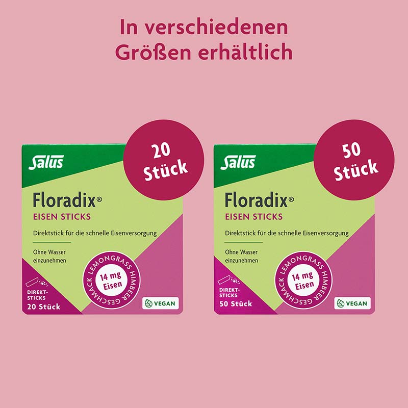 Salus Floradix EISEN STICKS  50 St Pulver
