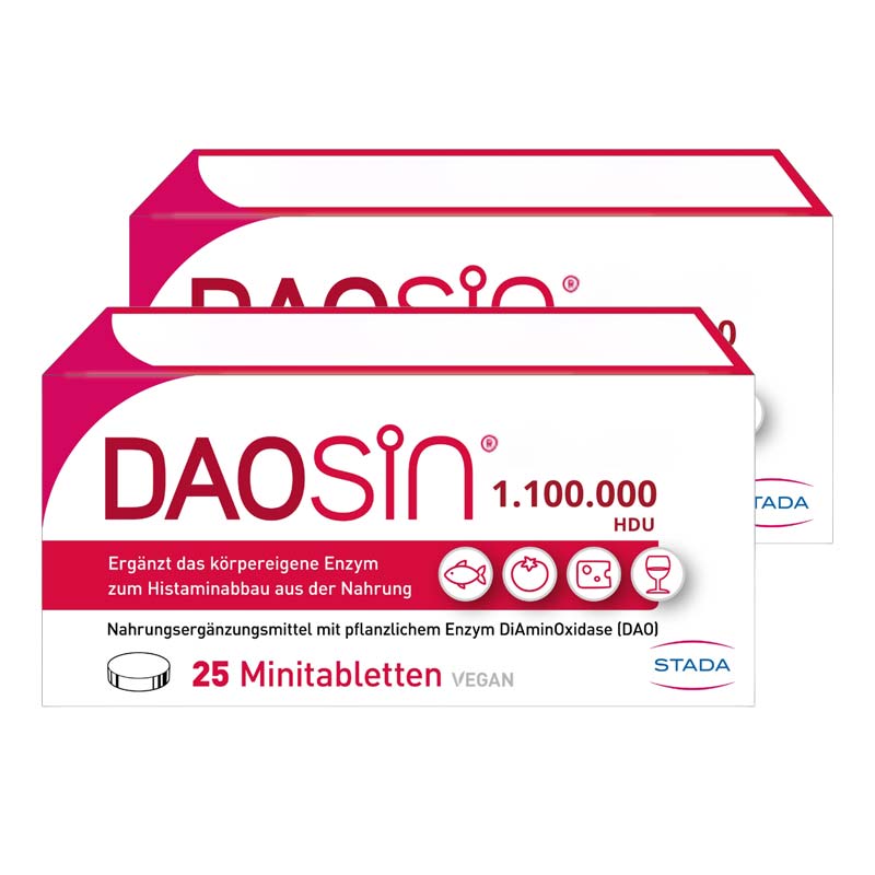 DAOsin 1.100.000 HDU Doppelpack 2X25 St Tabletten