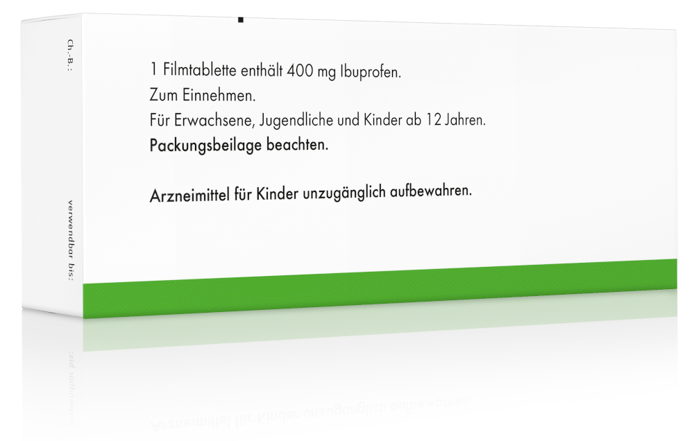 Ibuprofen Denk 400 mg akut 20 St Filmtabletten