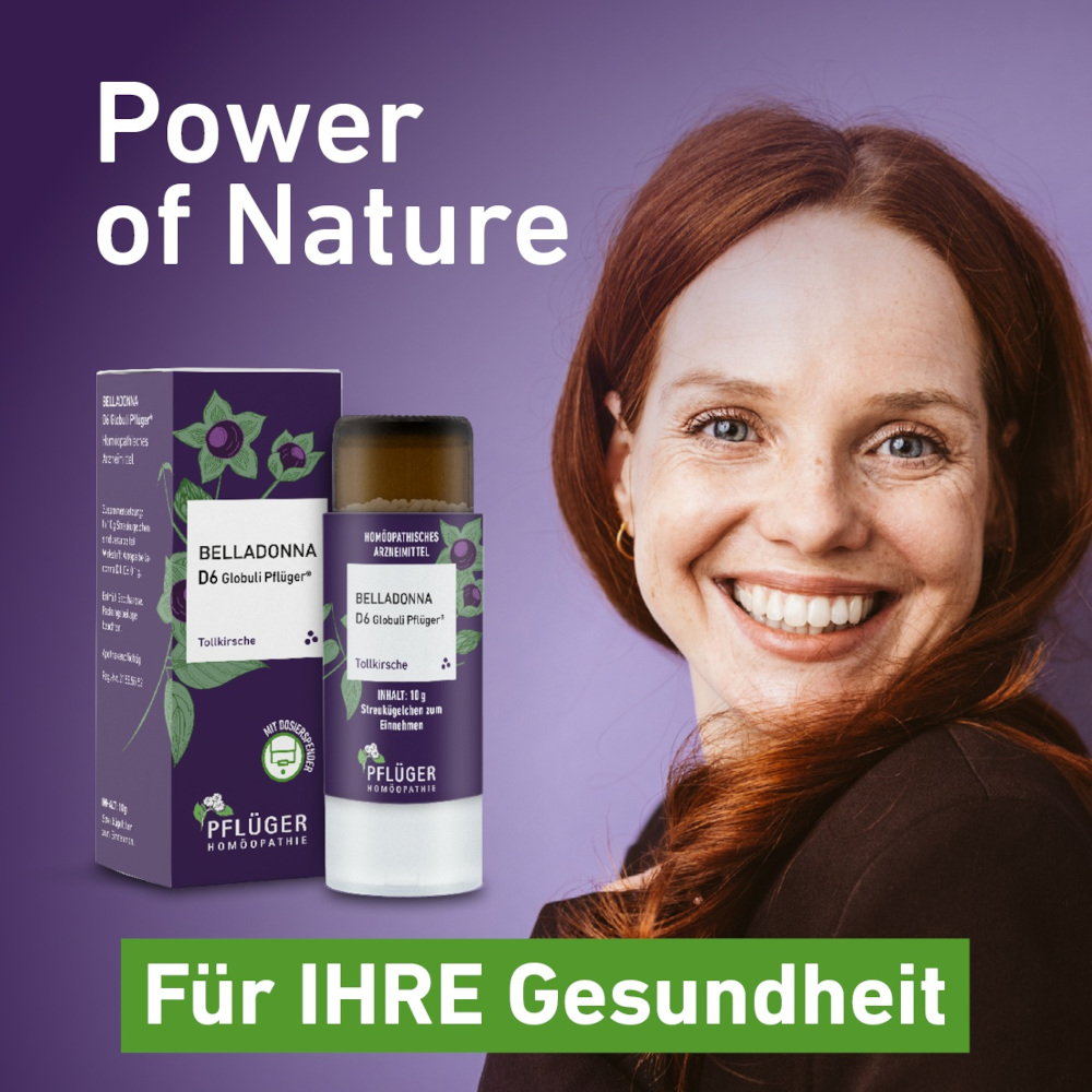 Belladonna D6 Globuli Pflüger 10 g Globuli