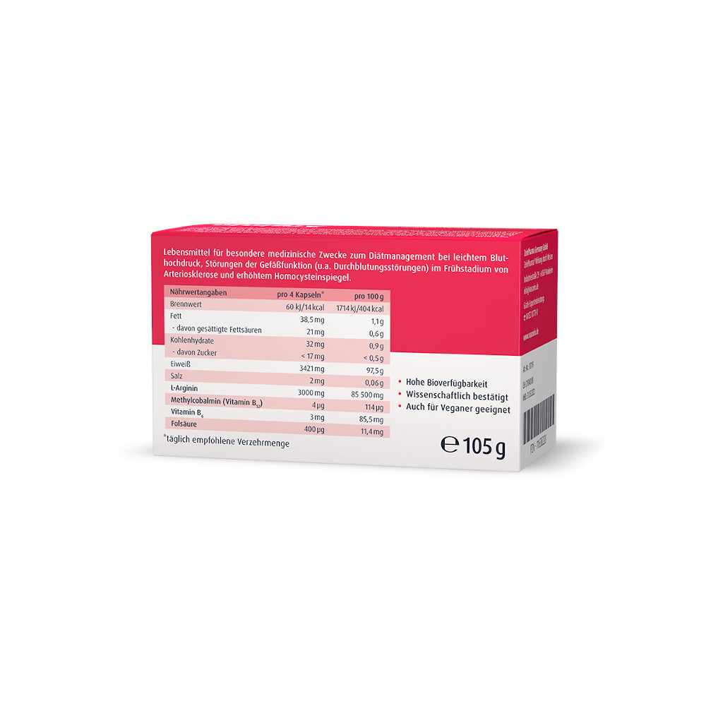 Zein Pharma Vascorin Arginin PLUS 240 St Kapseln