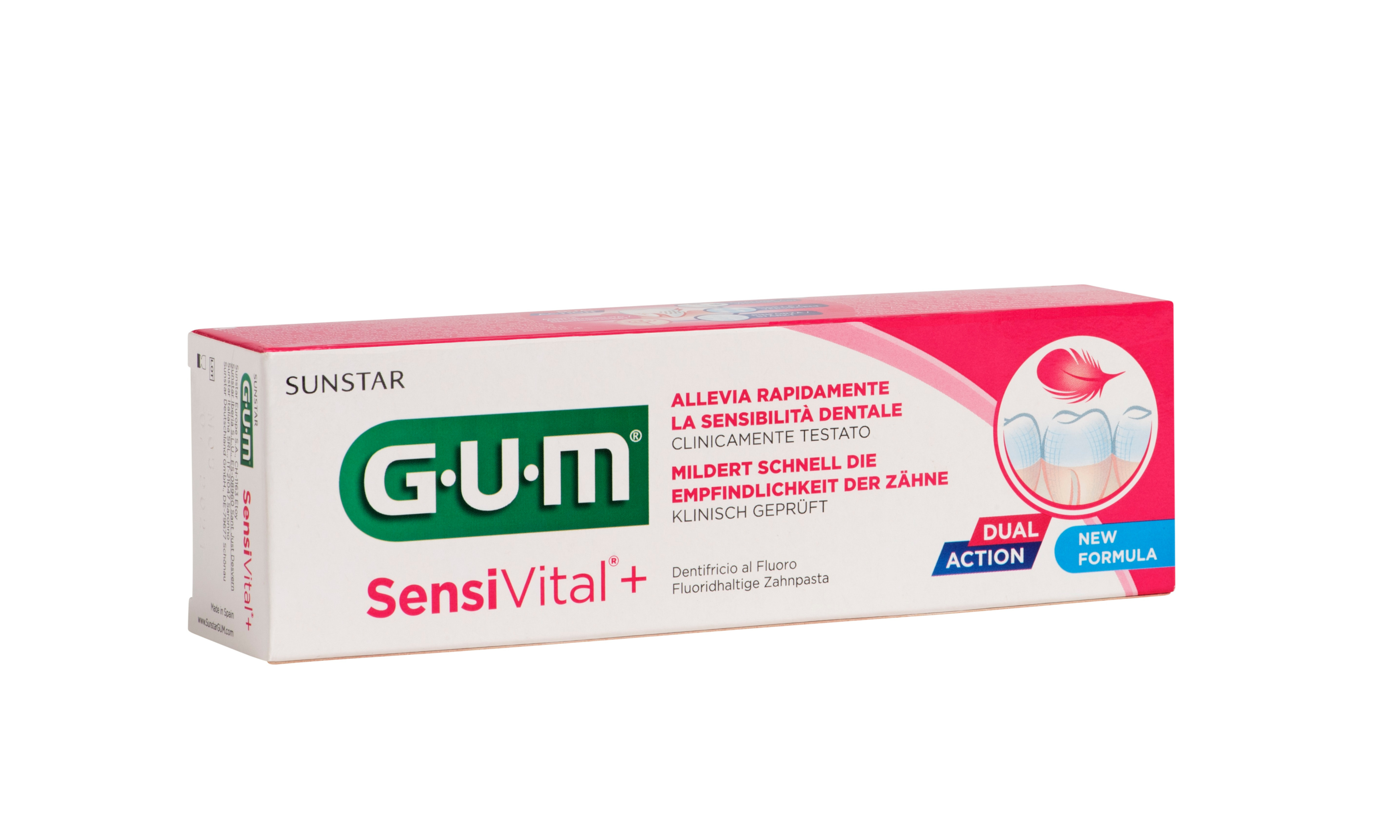 GUM SensiVital+ Zahnpasta 75 ml Zahnpasta