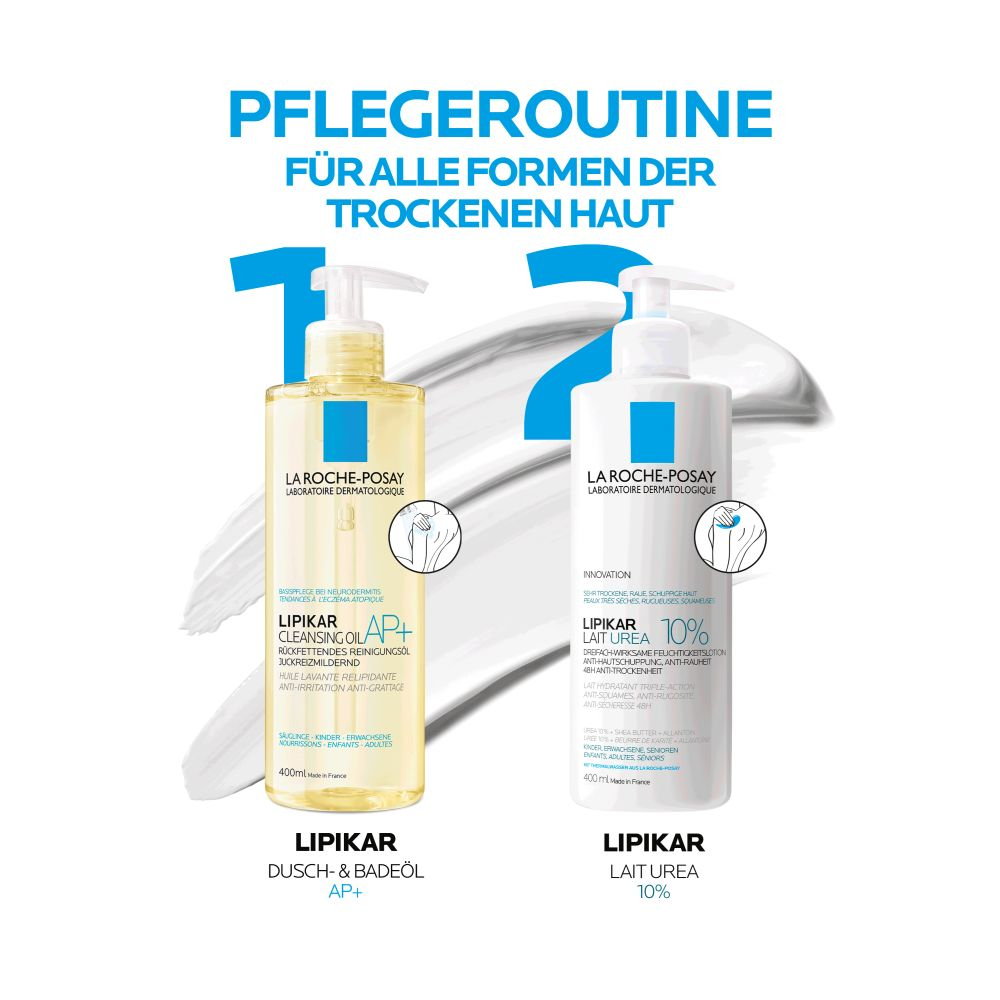 LA ROCHE-POSAY LIPIKAR LAIT UREA 10% 400 ml Milch