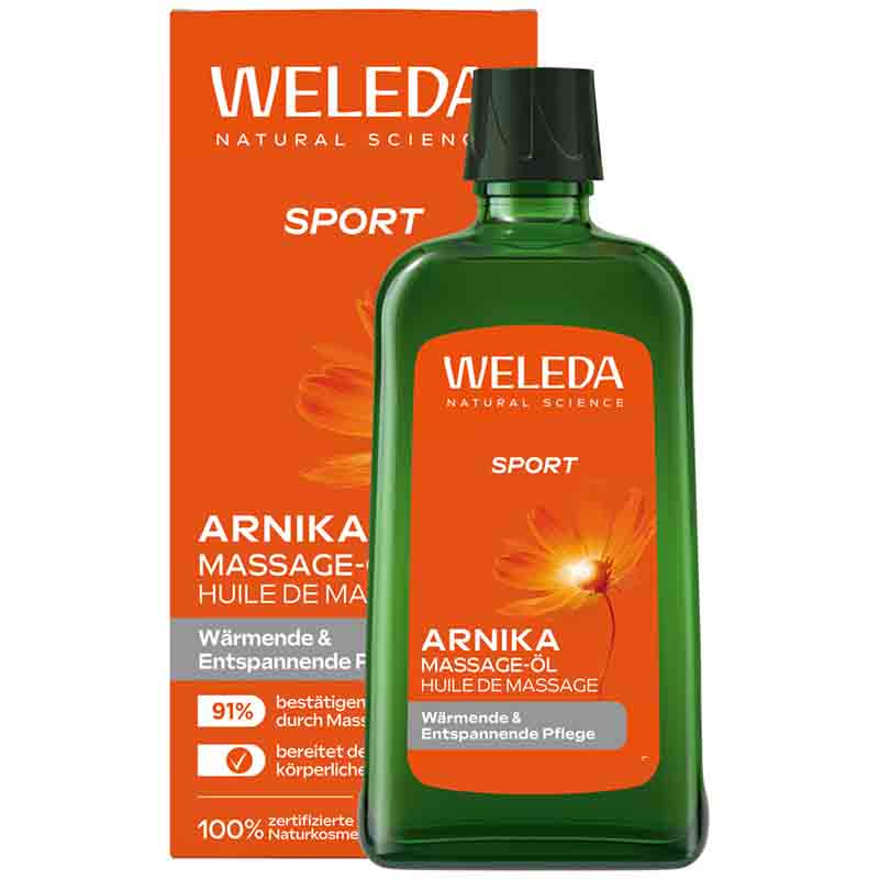 WELEDA Sport Massage-Öl Arnika 200 ml Öl