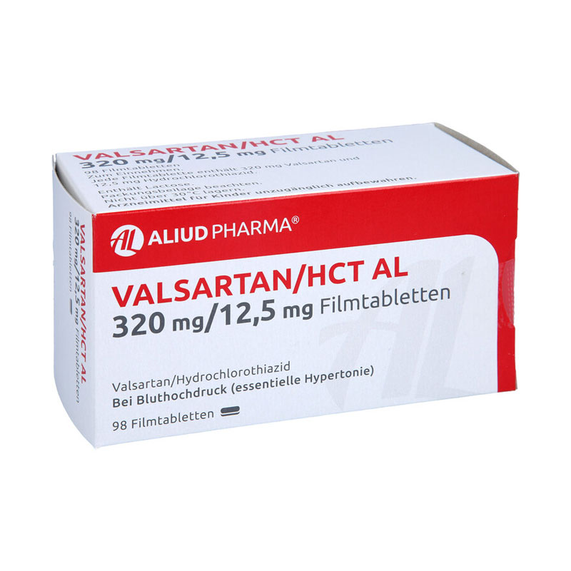 VALSARTAN/HCT AL 320mg/12,5mg 98 St Filmtabletten