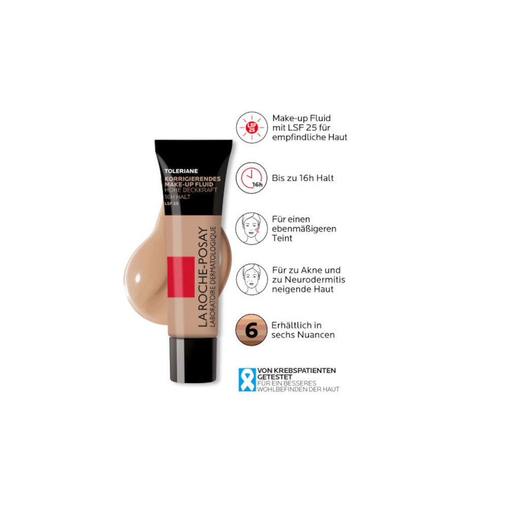 La Roche Posay Toleriane Make-up Fluid Nr. 13 30 ml Flüssigkeit