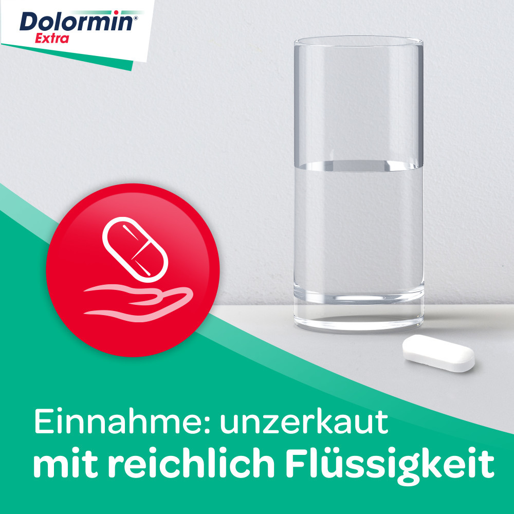 Dolormin Extra Ibu-Lysin Tabletten bei Schmerzen und Fieber