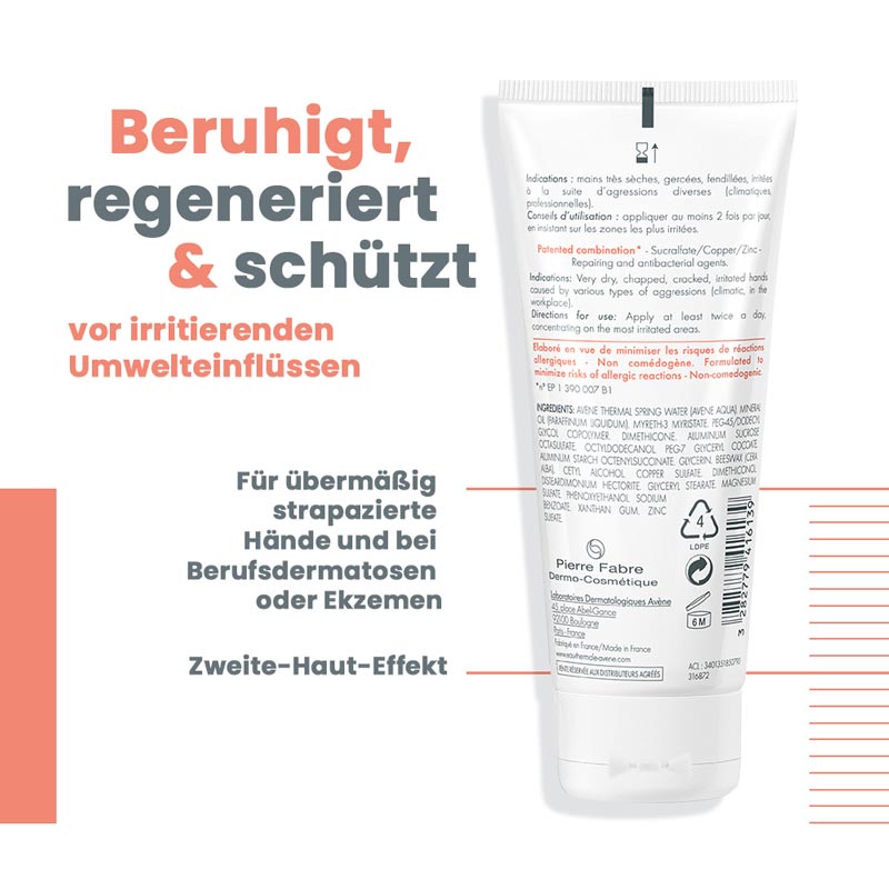 Avène Cicalfate Handcreme  100 ml Creme