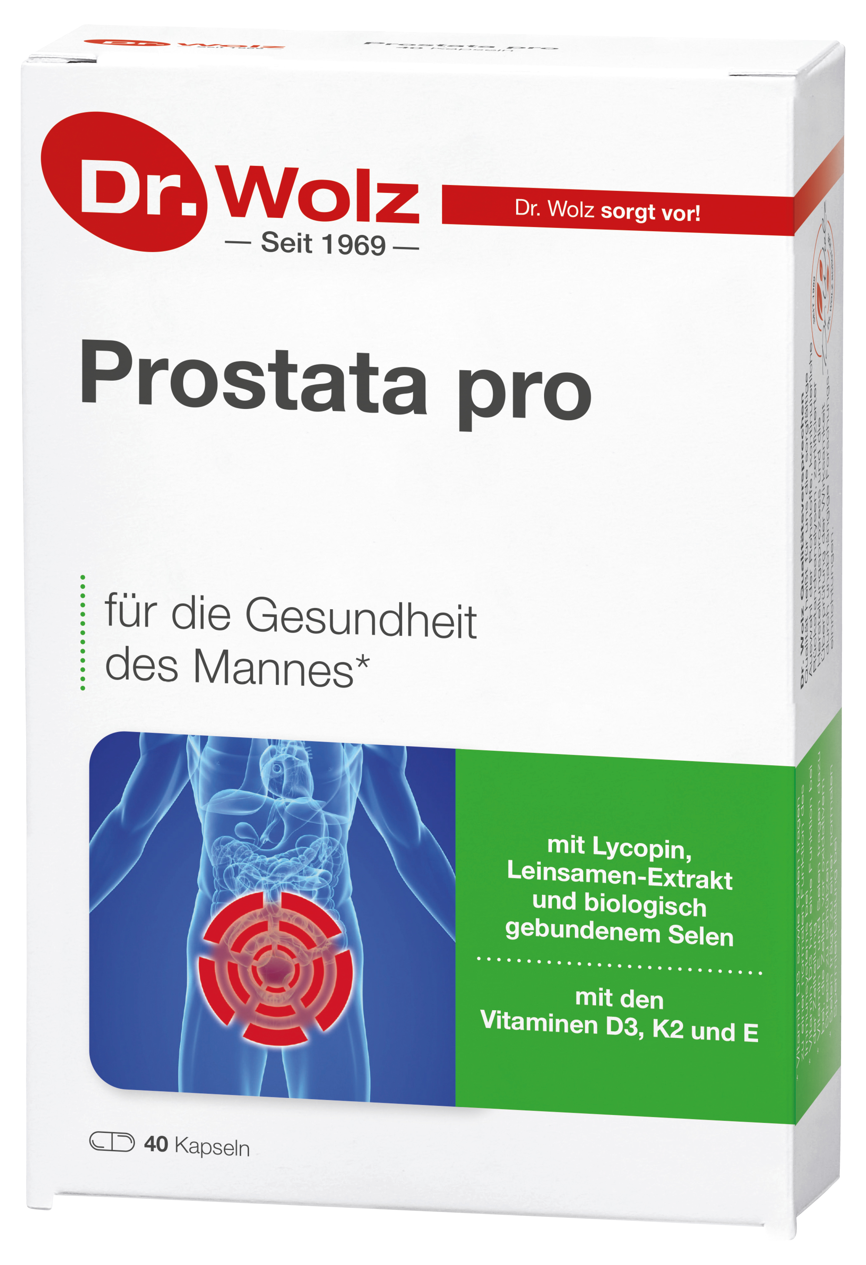 Dr. Wolz Prostata pro 2X20 St Kapseln