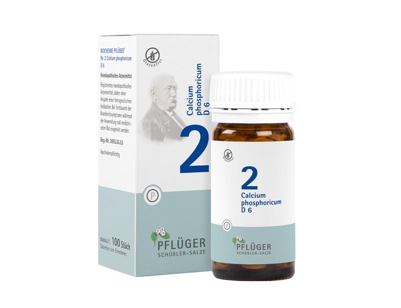 Schüßler-Salz Nr. 2 Calcium phosphoricum D6 100 St Tabletten