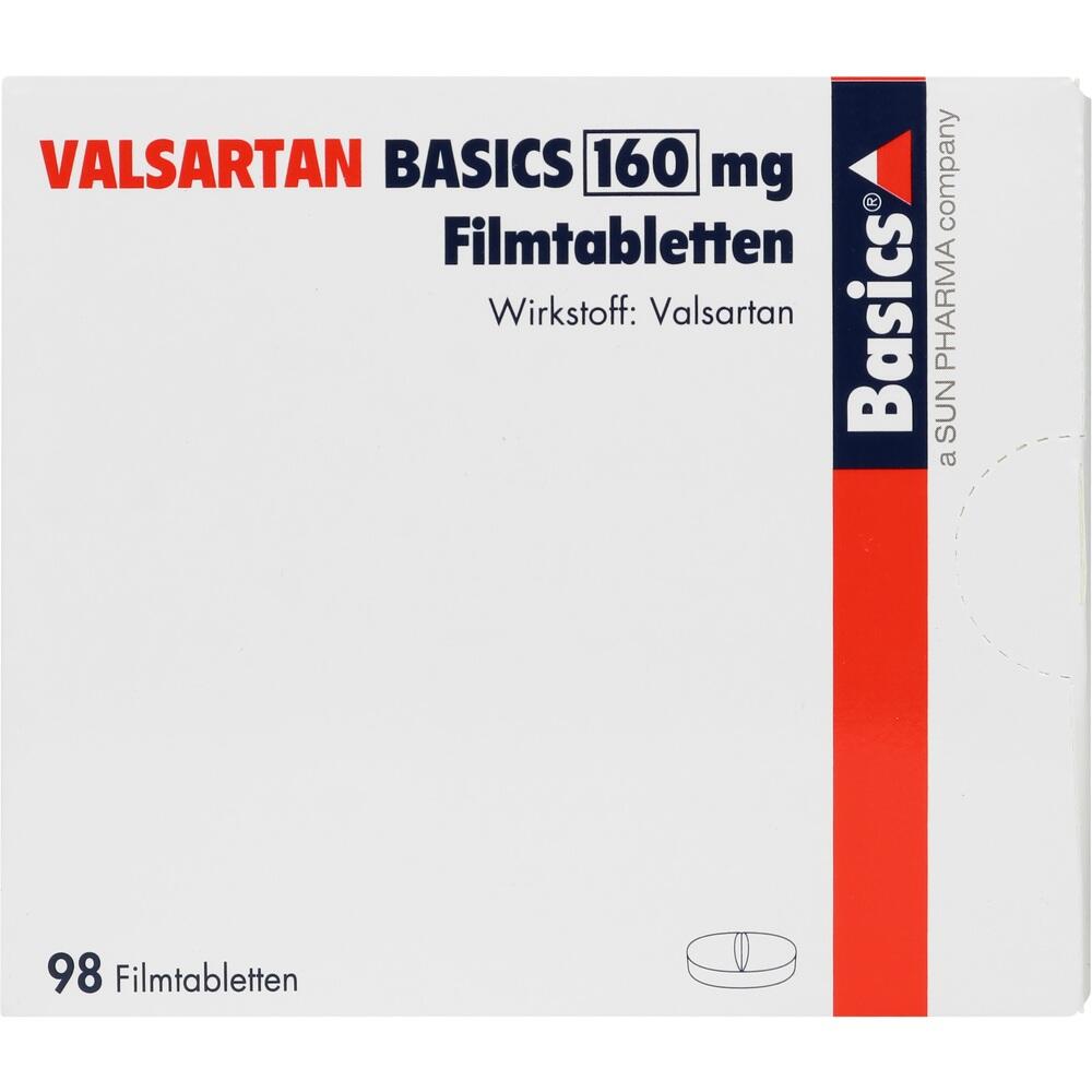 VALSARTAN BASICS 160mg 98 St Filmtabletten