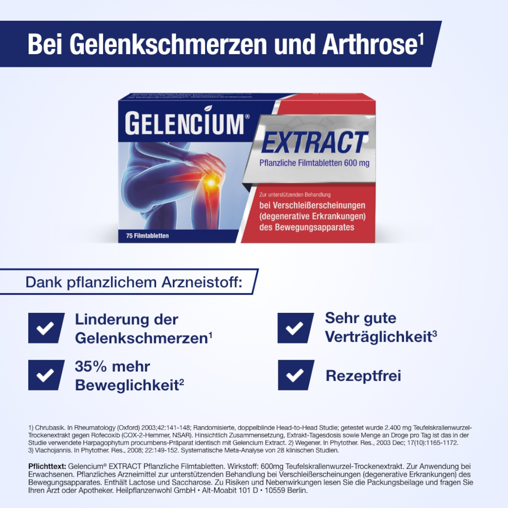 GELENCIUM EXTRACT  75 St Filmtabletten