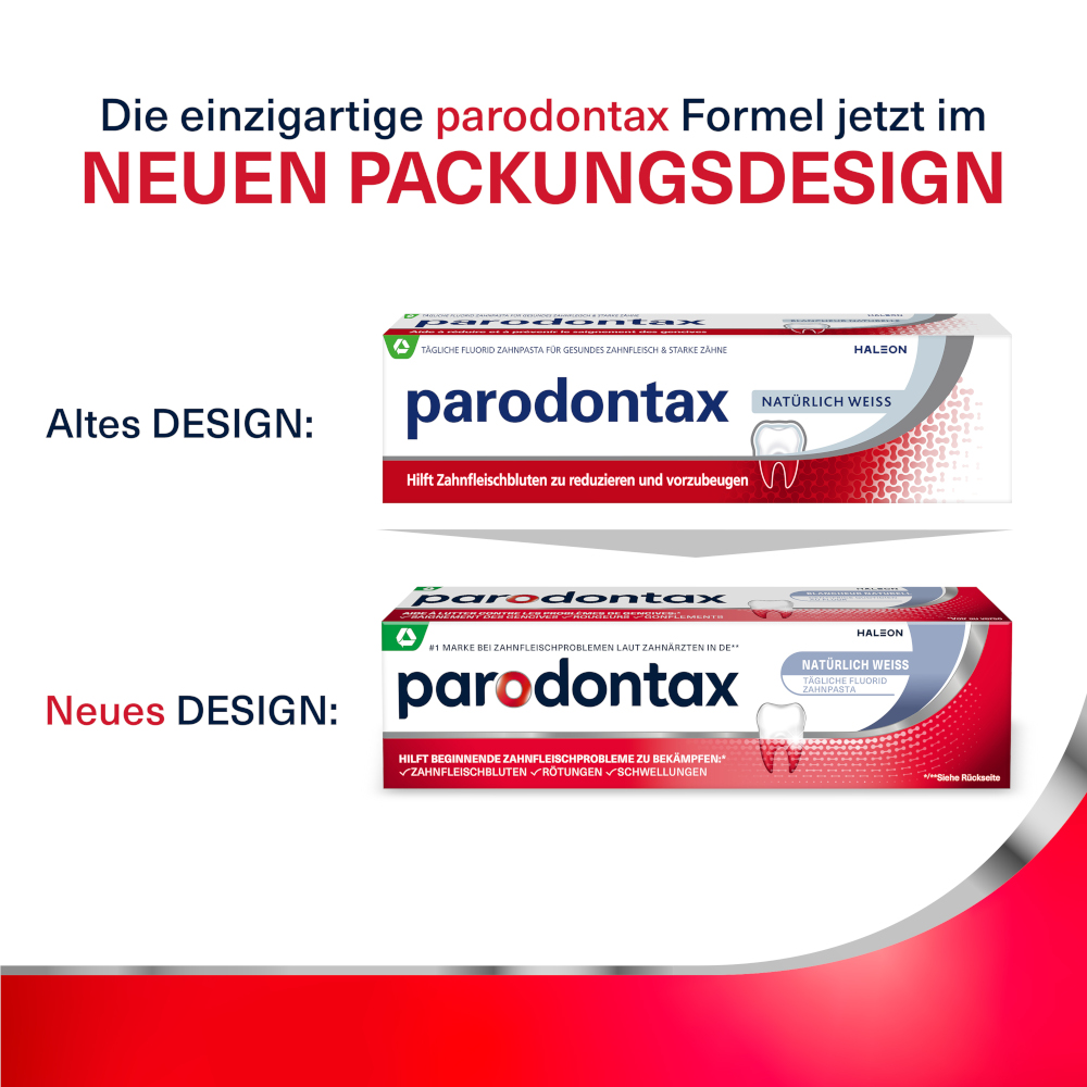 parodontax NATÜRLICH WEISS  75 ml Zahnpasta