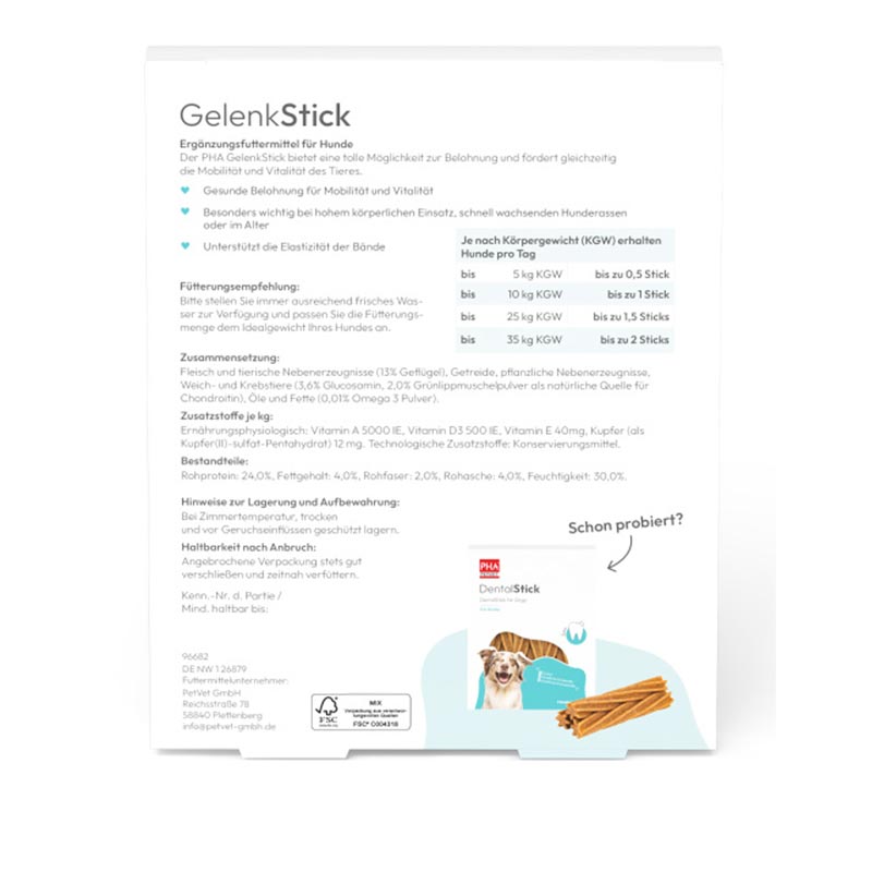 PHA GelenkStick für Hunde 1 St Kaudragees