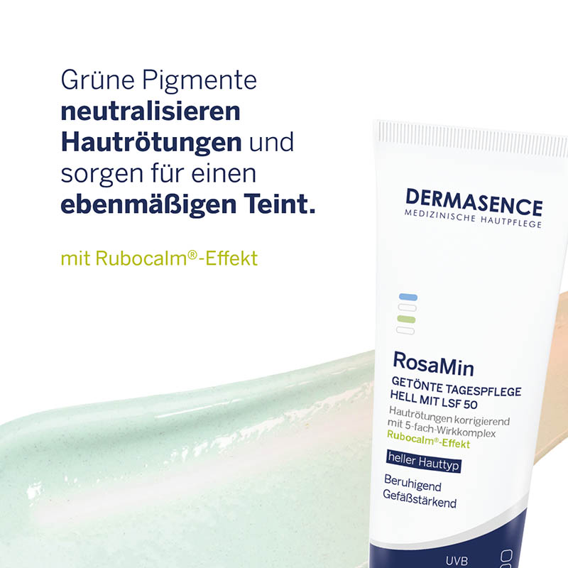 DERMASENCE RosaMin GETÖNTE TAGESPFLEGE HELL LSF 50 30 ml Creme
