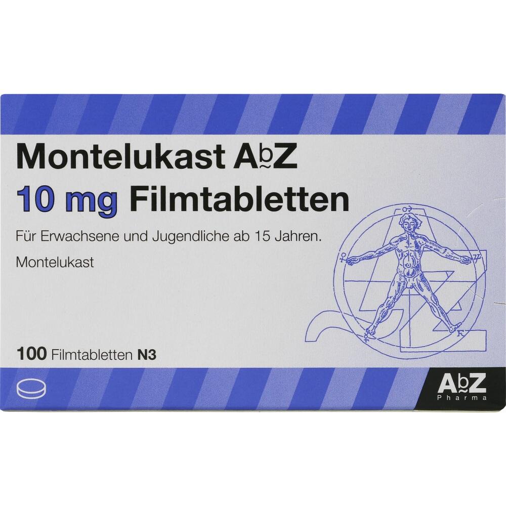 Montelukast AbZ 10mg 100 St Filmtabletten