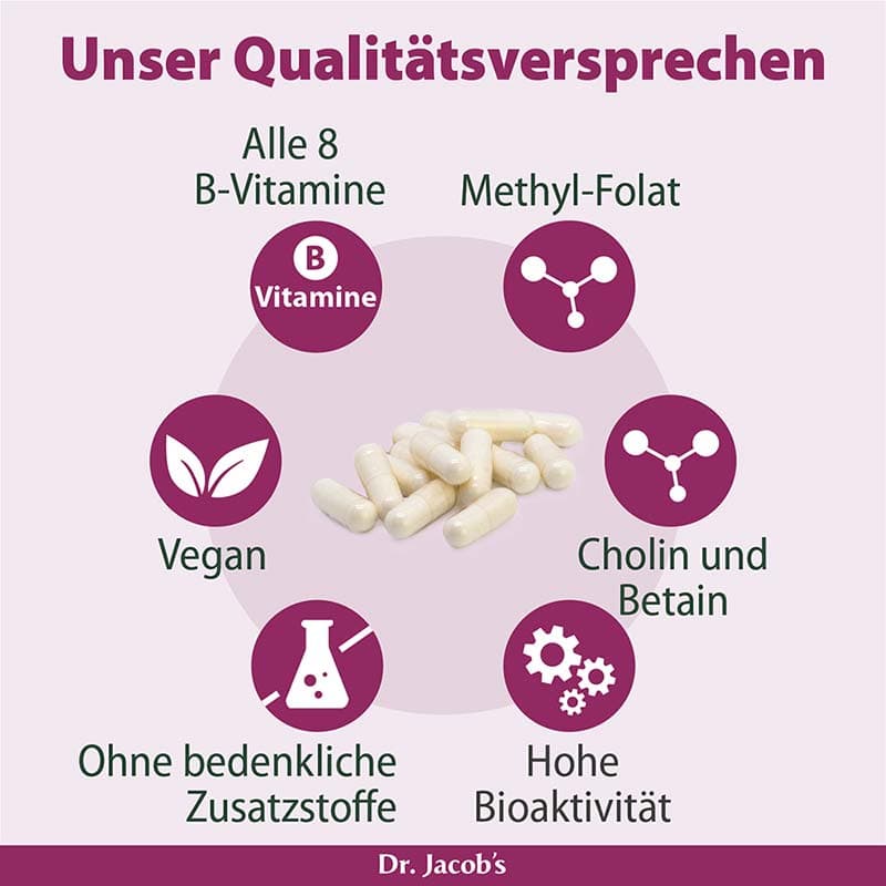 Dr. Jacobs Vitamin B KOMPLEX 120 St Kapseln