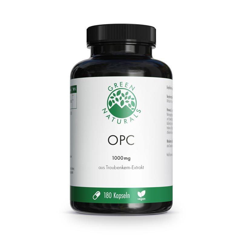 GREEN NATURALS OPC 1000 mg 180 St Kapseln