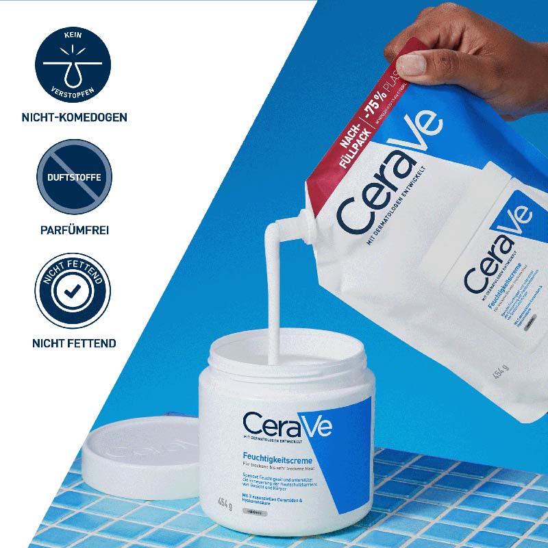 CeraVe Feuchtigkeitscreme NF 454 g Creme