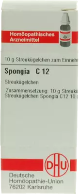SPONGIA C 12 Globuli 10 g Globuli