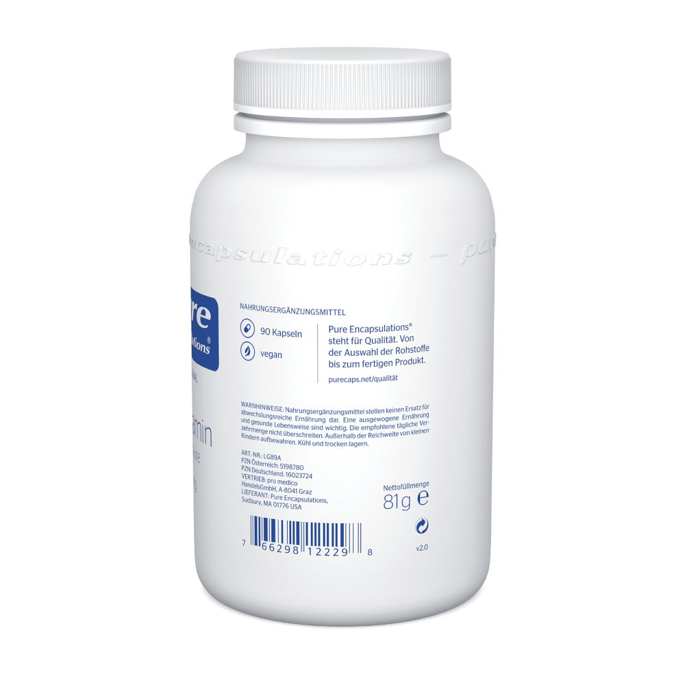 pure encapsulations L-Glutamin 90 St Kapseln