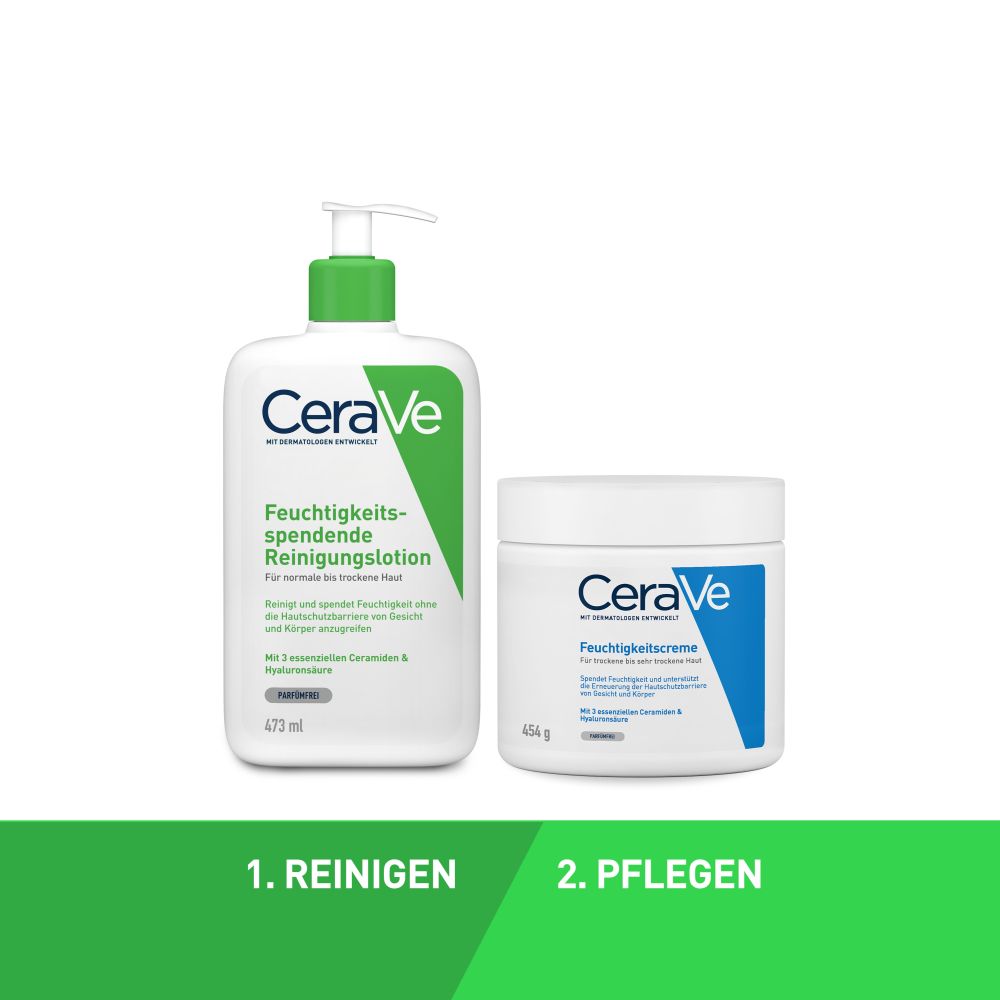 CeraVe Feuchtigkeitsspendende Reinigungslotion 473 ml Lotion