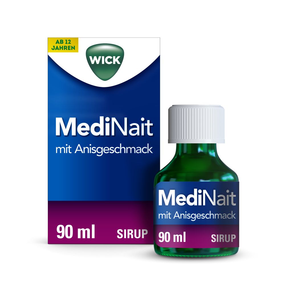 WICK MediNait Mit Anisgeschmack 90 Ml Sirup 14169010 WICK MediNait Mit Anisgeschmack 90 Ml Sirup 14169010