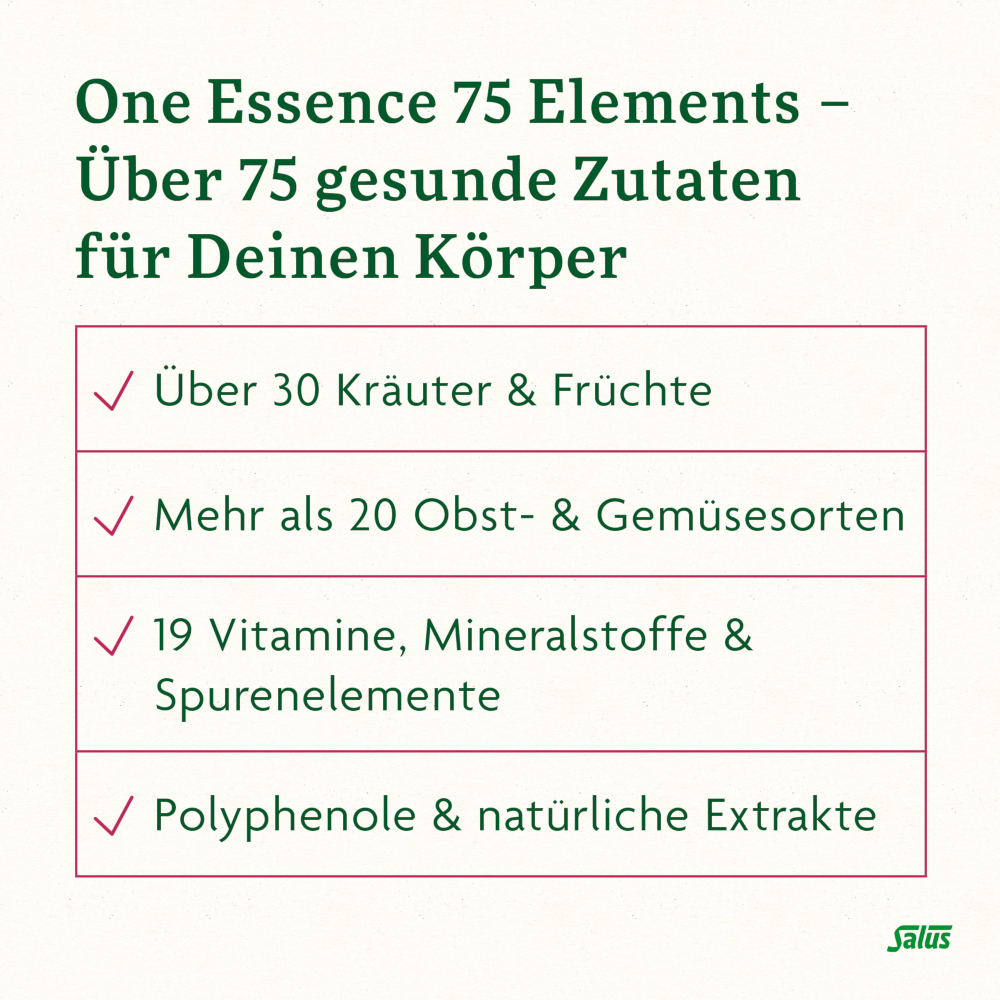 Salus ONE ESSENCE 75 ELEMENTS  250 ml Elixier