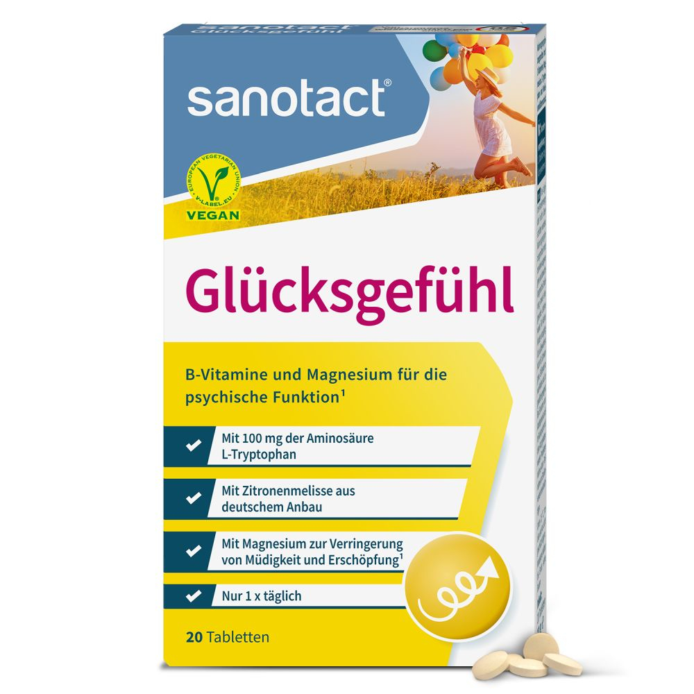 sanotact Glücksgefühl 20 St Tabletten