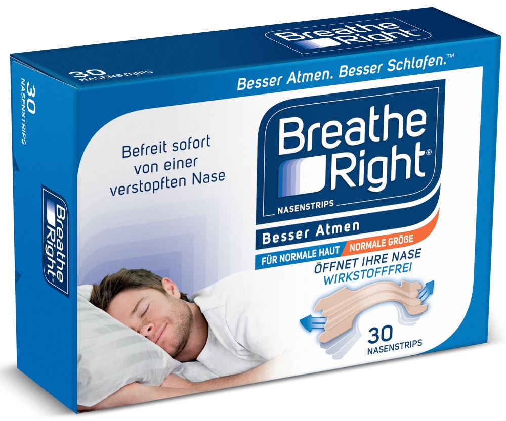 Besser Atmen Breathe Right Nasenpflaster Beige Normal 30 St Pflaster