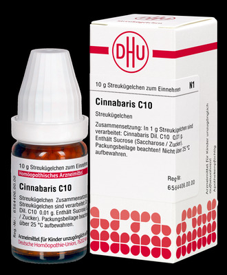 CINNABARIS C 10  10 g Globuli
