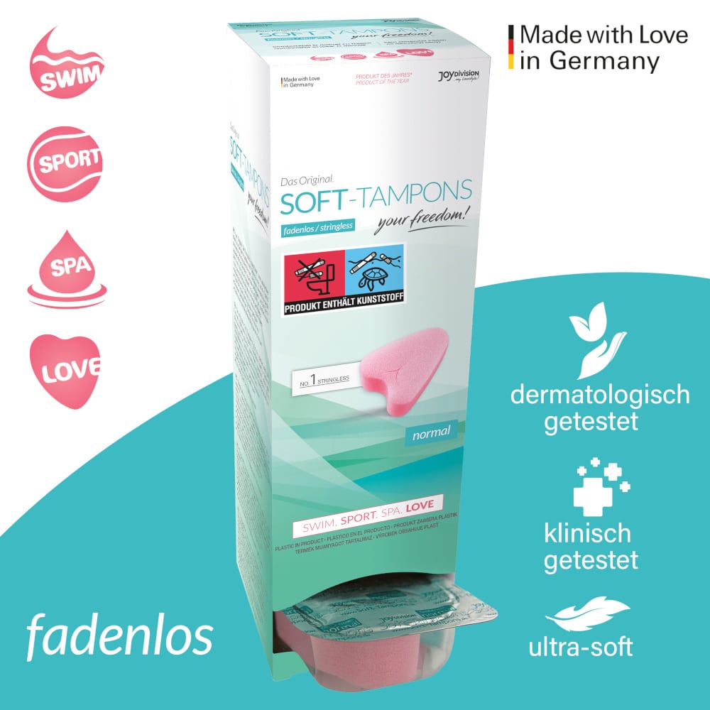 SOFT-TAMPONS fadenlos  10 St Tampon