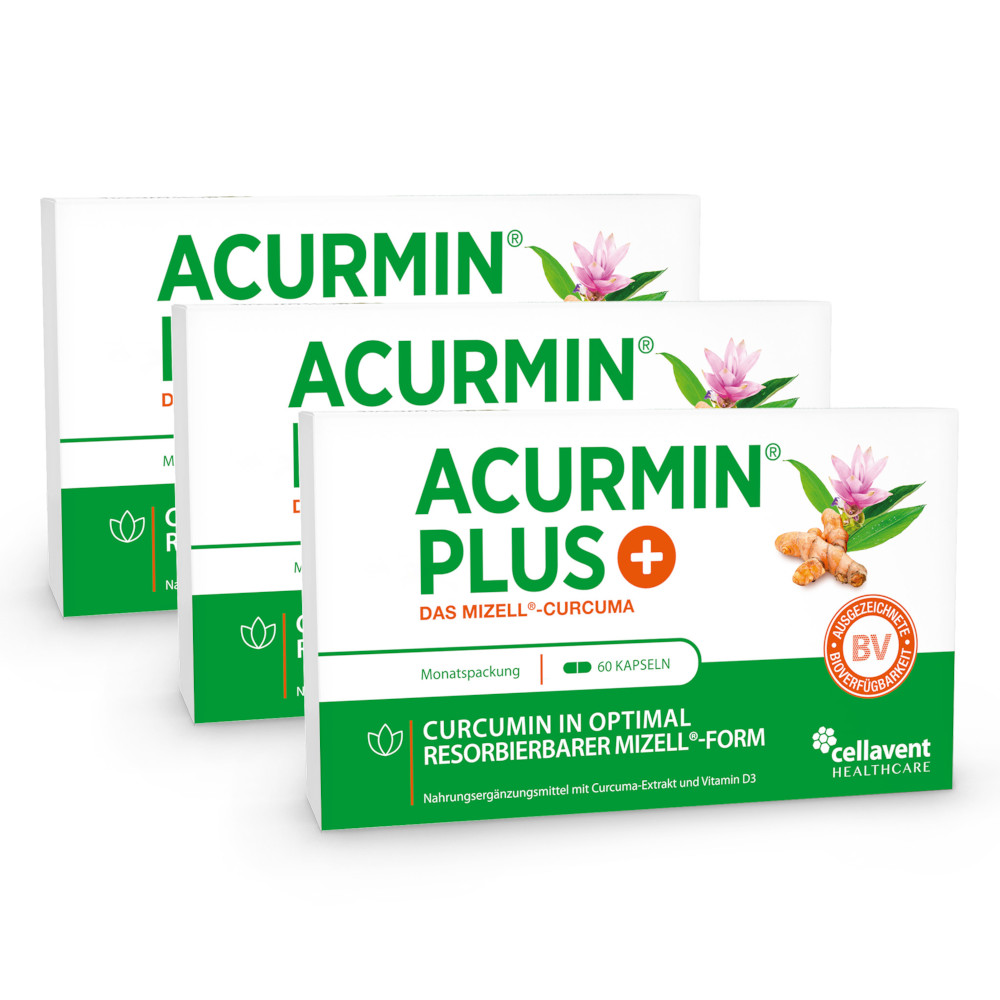 Acurmin Plus Das Mizell-curcuma Weichkapseln 180 St Weichkapseln