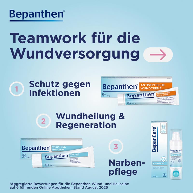 Bepanthen WUND- UND HEILSALBE 100 g Salbe