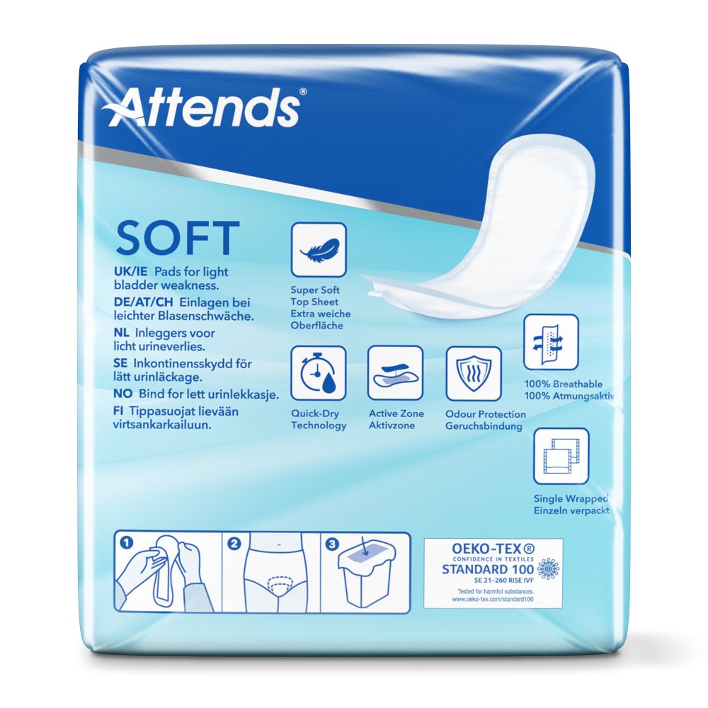 ATTENDS Soft 3+ extra plus 10 St