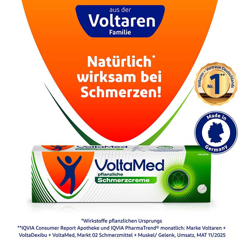VoltaMed pflanzliche Schmerzcreme 150 g Creme