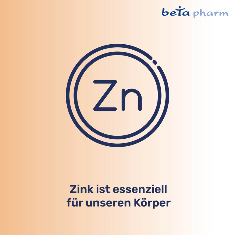 Zink beta 25 20 St Brausetabletten