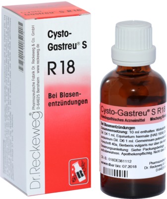 CYSTO GASTREU S R 18 Tropfen zum Einnehmen 22 ml Mischung